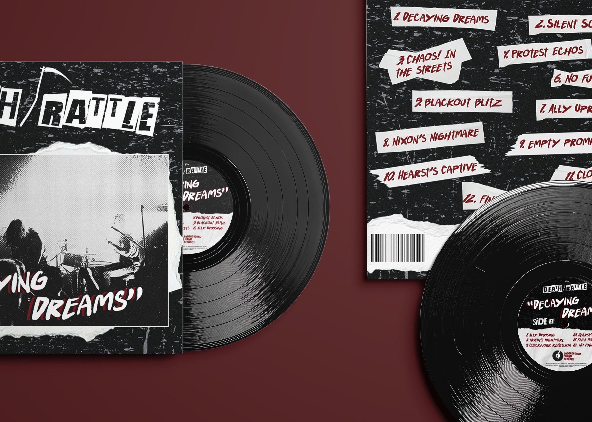 Death Rattle 70's Punk Band - Concept & Creation