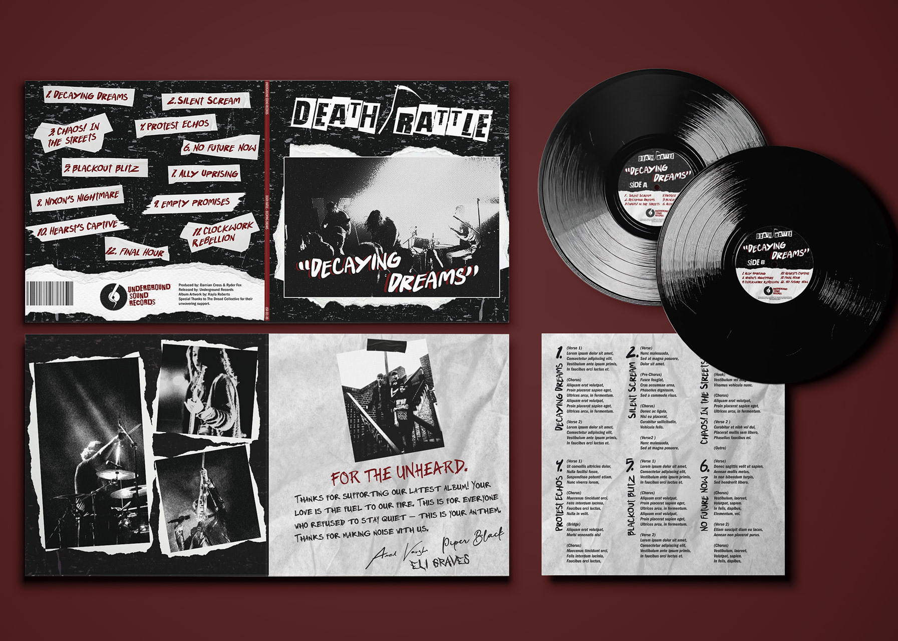 "DeathRattle": 70's Punk Band