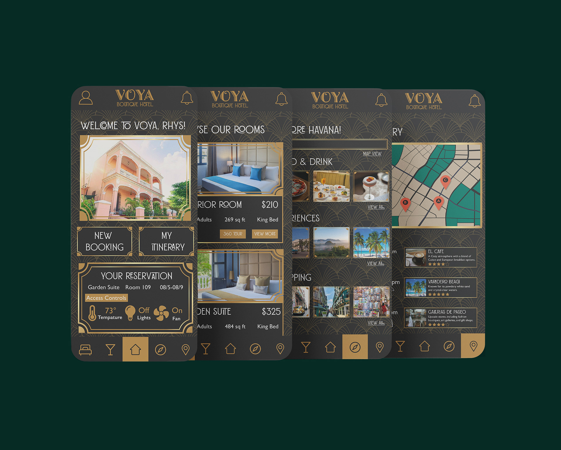 App Screens | Dimensions: 2556px × 1179px | Medium: UX/UI Design | Date: August 2024