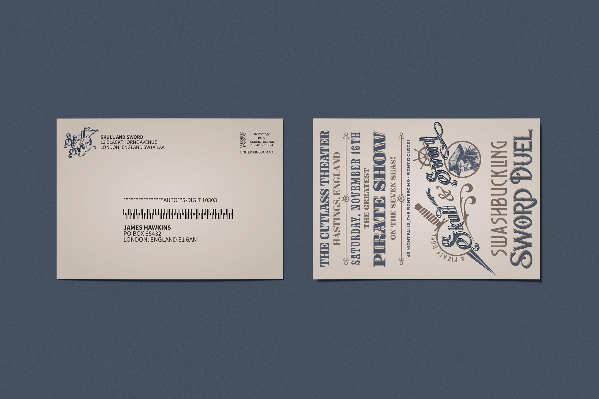 Postcard | Dimensions: 4.25” x 6” | Medium: Print Design | Date: September 2024